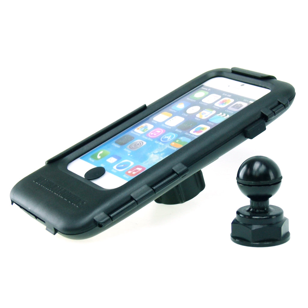 Waterproof Motorcycle Yoke 40 Nut Cap Mount &amp; Tough Case for iPhone 6S (sku 32415)